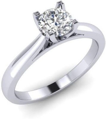 

ICR Jewels Sterling Silver Cubic Zirconia Sterling Silver Plated Ring, White