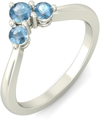 BlueStone The Divinity 14kt Aquamarine White Gold ring
