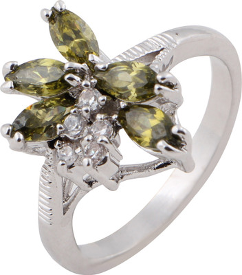 43% OFF on Syonaa Alloy, Brass Cubic Zirconia Rhodium Plated Ring 43% OFF on Syonaa Alloy, Brass Cubic Zirconia Rhodium Plated Ring