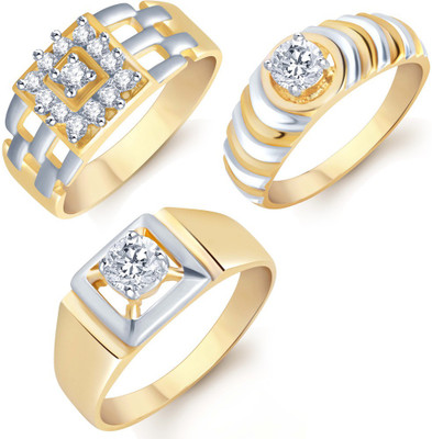 

Sukkhi Alloy Gold-plated Plated Ring Set