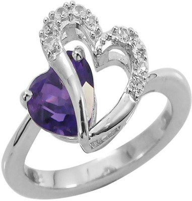 

Kiara Jewellery Sterling Silver Swarovski Zirconia Ring, White