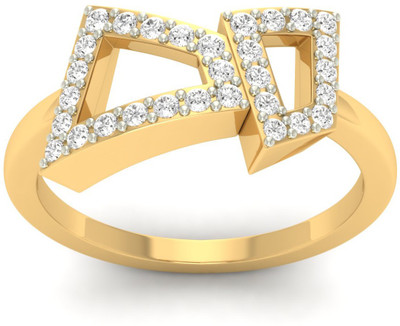 

Jewels5 Alisier 18kt Diamond Yellow Gold ring
