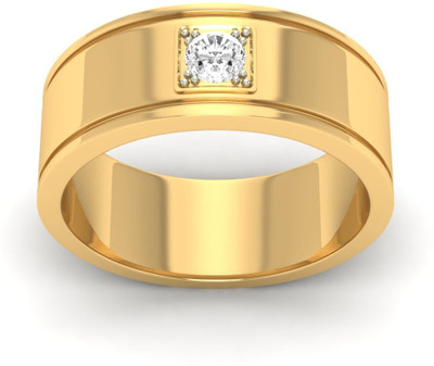 

Jewels5 Casey 18kt Diamond Yellow Gold ring(Rhodium Plated)