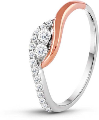 

Kiara Jewellery Sterling Silver Swarovski Zirconia Rhodium Plated Ring, White