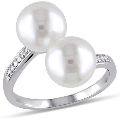 

Kiara Jewellery Tanisha Sterling Silver Swarovski Zirconia Gold-plated Plated Ring