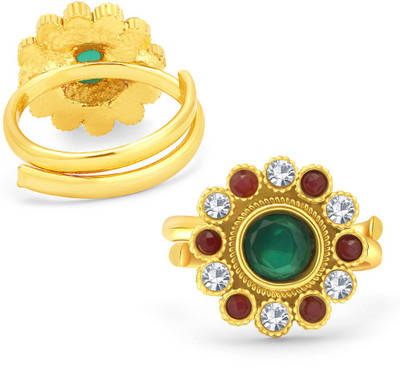 

Sukkhi Delightly Alloy Gold-plated Plated Toe Ring Set