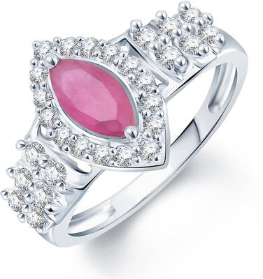 

Sukkhi Pleasing Alloy Cubic Zirconia Rhodium Plated Ring, White