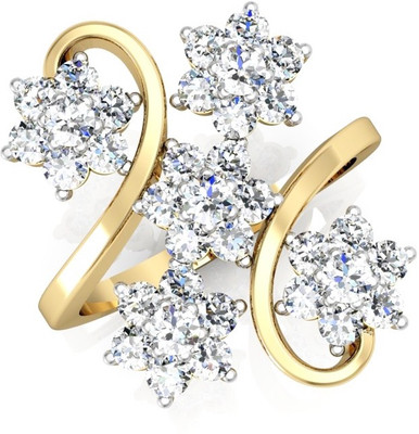 

Vachya JLR-60 18kt Yellow Gold ring(Yellow Gold Plated)