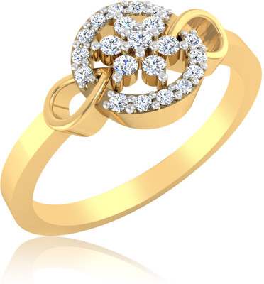 22% OFF on IskiUski Celestial Cluster 14kt Yellow Gold ring
