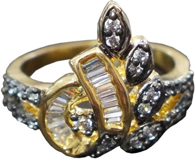 Sheetal Jewellery Alloy, Brass Rhodium Plated Ring Sheetal Jewellery Alloy, Brass Rhodium Plated Ring