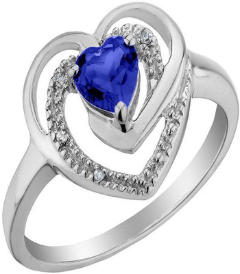 

Kiara Jewellery Sterling Silver Swarovski Zirconia Ring, White