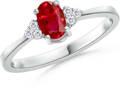 

Kiara Jewellery Silver Cubic Zirconia Rhodium Plated Ring