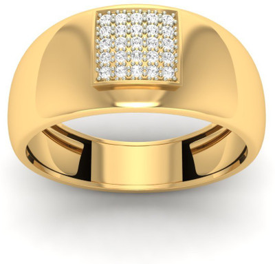 

Jewels5 Acity 18kt Diamond Yellow Gold ring(Rhodium Plated)