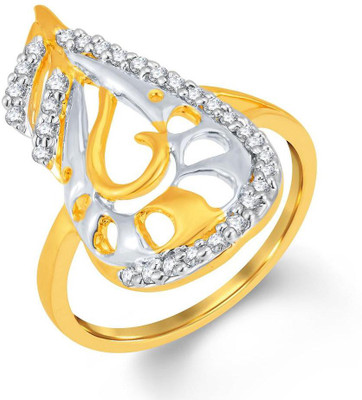 

Sukkhi Alloy Gold-plated, Rhodium Plated Ring, White;gold
