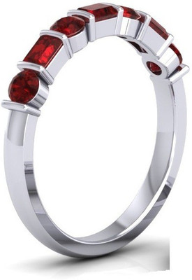 

ICR Jewels Sterling Silver Cubic Zirconia Sterling Silver Plated Ring, White