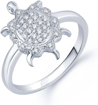 

Sukkhi Alloy Cubic Zirconia Rhodium Plated Ring, White