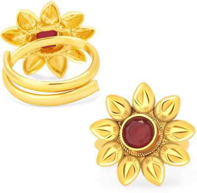 

Sukkhi Brilliant Alloy Gold-plated Plated Toe Ring Set