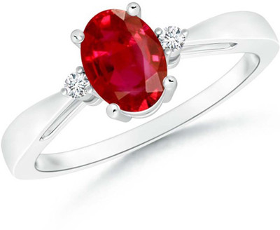 

Kiara Jewellery Silver Cubic Zirconia Rhodium Plated Ring