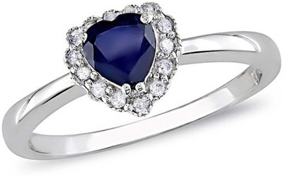 

Kiara Jewellery Sterling Silver Swarovski Zirconia Rhodium Plated Ring, White
