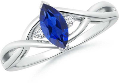 

Kiara Jewellery Silver Cubic Zirconia Rhodium Plated Ring