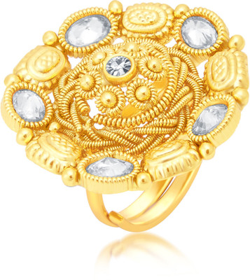 

Sukkhi Ritzy Copper Gold-plated Plated Ring