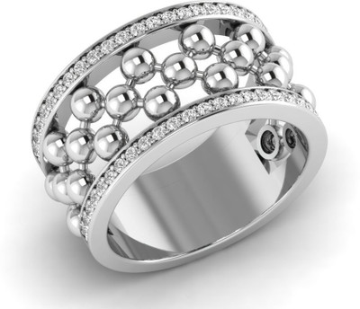 

ICR Jewels Sterling Silver Cubic Zirconia Sterling Silver Plated Ring