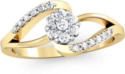

Vachya Glory 18kt Diamond Yellow Gold ring(Yellow Gold Plated)