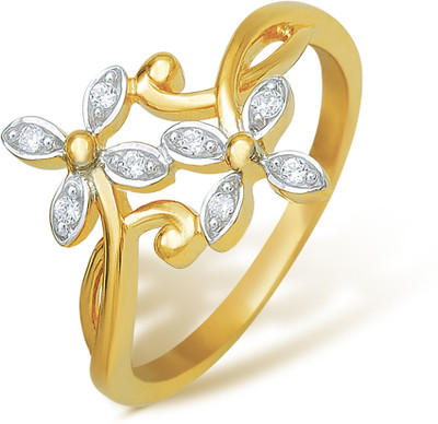 5% OFF on Ishtaa 18kt Yellow Gold ring