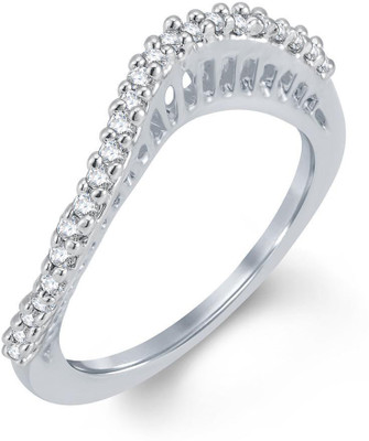 

Sukkhi Alloy Rhodium Plated Ring, White