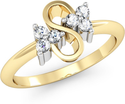 

Vachya Glory 14kt Diamond Yellow Gold ring(Yellow Gold Plated)