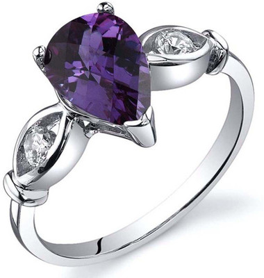 

Kiara Jewellery Sterling Silver Swarovski Zirconia Rhodium Plated Ring, White