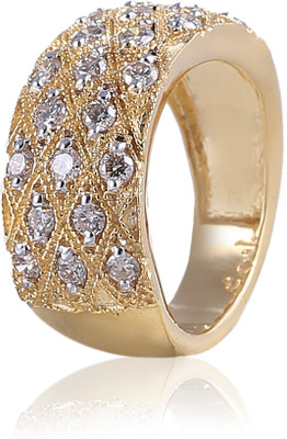 

Jisha Spinner Wedding Band 14kt Diamond Yellow Gold ring