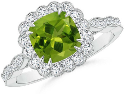

Kiara Jewellery nandini Silver Swarovski Zirconia Rhodium Plated Ring