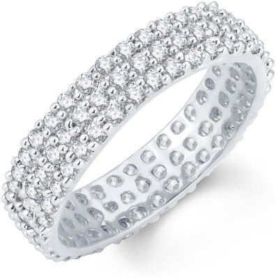 

Sukkhi Alloy Rhodium Plated Ring, White