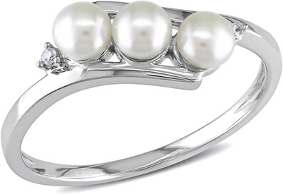 

Kiara Jewellery Silver Cubic Zirconia Rhodium Plated Ring