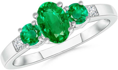 

Kiara Jewellery Silver Cubic Zirconia Rhodium Plated Ring
