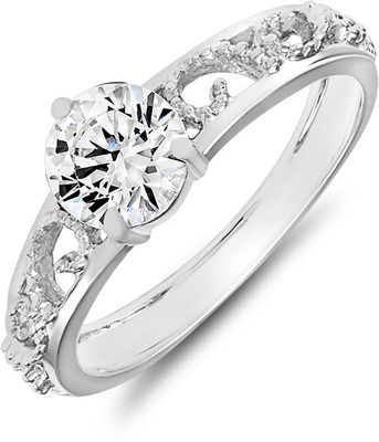 50% OFF on Mahi Remarkable Solitaire Brass, Alloy Cubic Zirconia Rhodium Plated Ring 50% OFF on Mahi Remarkable Solitaire Brass, Alloy Cubic Zirconia Rhodium Plated Ring