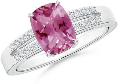 

Kiara Jewellery Sachi Silver Swarovski Zirconia Rhodium Plated Ring