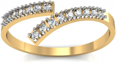 

Avsar Radhika 14kt Swarovski Crystal Yellow Gold ring