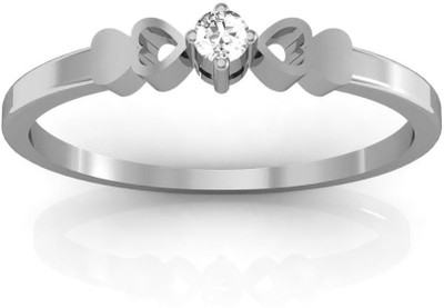 

AG Jewellery Rohini Sterling Silver Diamond Ring, White