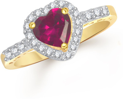

Meenaz Alloy Cubic Zirconia Ring, Gold