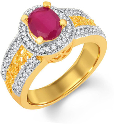 

Sukkhi Alloy Gold-plated, Rhodium Plated Ring, White;gold