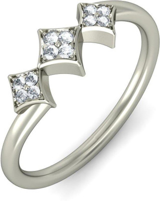 BlueStone The Pure Symphony 14kt Diamond White Gold ring BlueStone The Pure Symphony 14kt Diamond White Gold ring