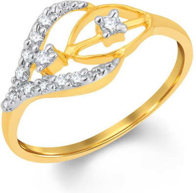 

Sukkhi Alloy Gold-plated, Rhodium Plated Ring, White;gold