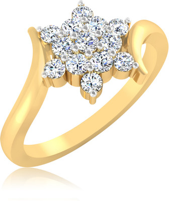 31% OFF on Forever Carat Heart Blossom 14kt Yellow Gold ring