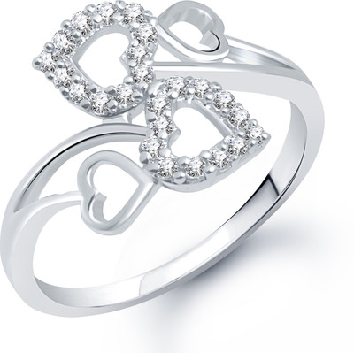 70% OFF on MEENAZ Alloy Cubic Zirconia Ring