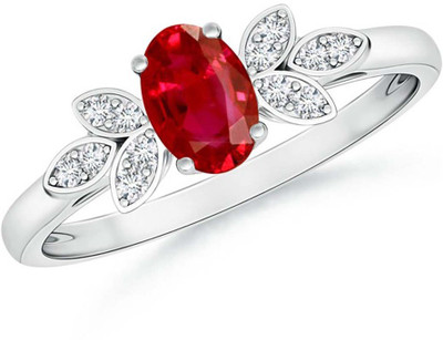 

Kiara Jewellery Silver Cubic Zirconia Rhodium Plated Ring