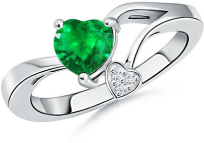 

Kiara Jewellery Silver Cubic Zirconia Rhodium Plated Ring