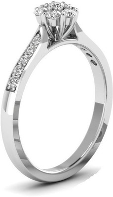 

ICR Jewels Sterling Silver Cubic Zirconia Sterling Silver Plated Ring