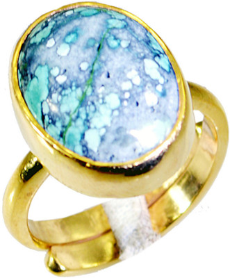 24% OFF on Riyo Beckoning Turquoise Copper Turquoise Yellow Gold Plated Ring 24% OFF on Riyo Beckoning Turquoise Copper Turquoise Yellow Gold Plated Ring